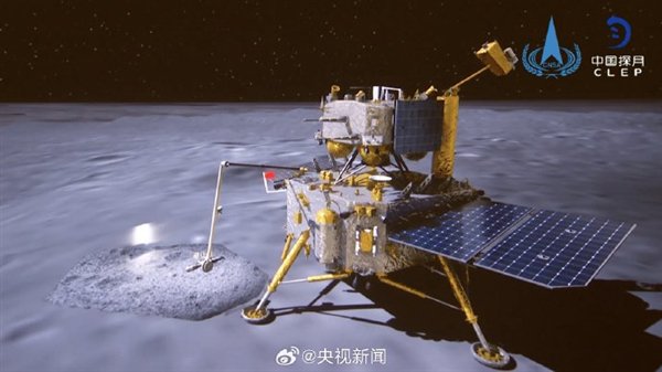 嫦娥六号完成月背挖土：中国首次在月球背面独立动态展示国旗